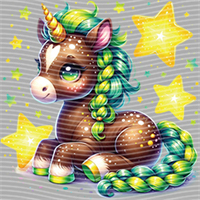 Rainbow Horse-RH 512